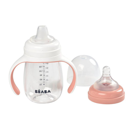 Beaba 2-in-1 Learning Cup Old Pink