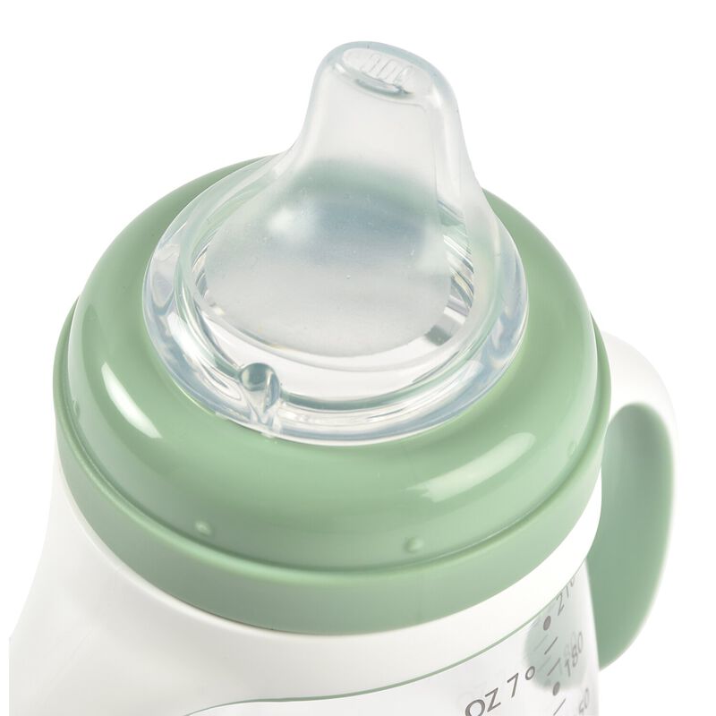 Beaba 2-in-1 Learning Cup Sage Green