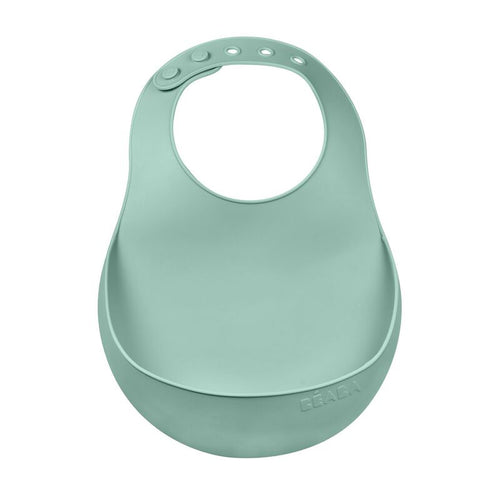 Beaba Silicone Bib SageGreen