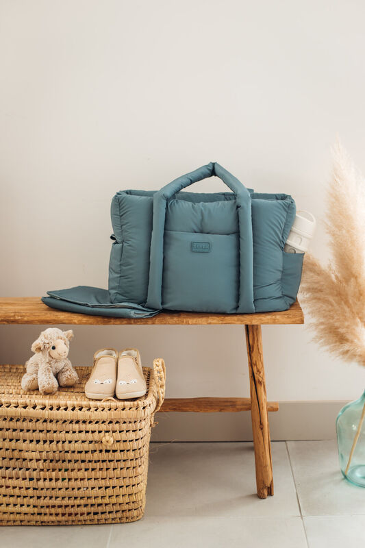 Beaba Puffy Paris Changing Bag Blaticblue