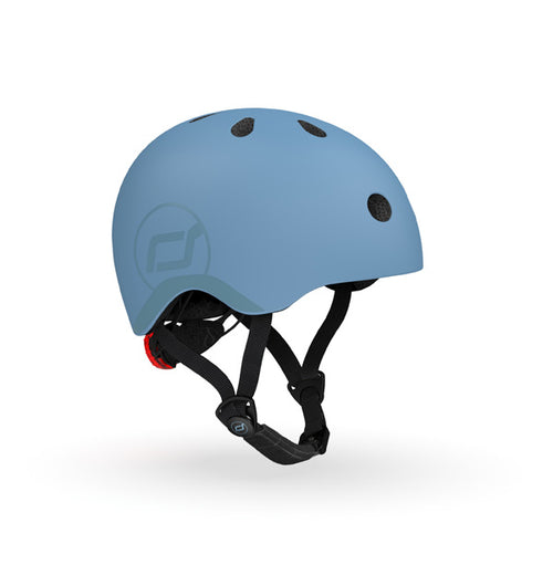 Scoot & Ride Kid Helmet S-M - Steel