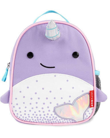 Skip Hop Zoo Mini Backpack with Safety Harness -Narwhal