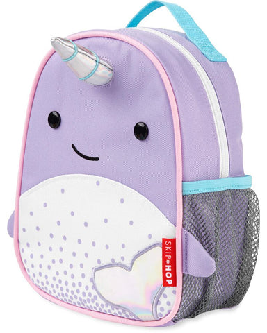Skip Hop Zoo Mini Backpack with Safety Harness -Narwhal