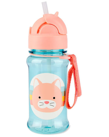 Skip Hop Zoo Straw Bottle Cat