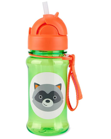 Skip Hop Zoo Straw Bottle Racoon