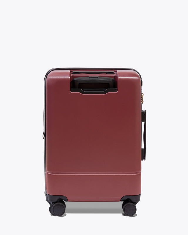 Castle Carry-on - Burgundy/Tobacco