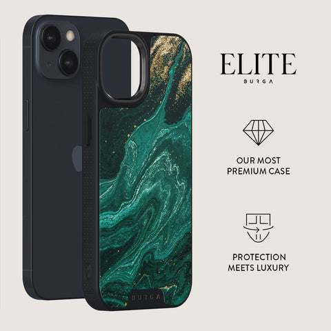 Emerald Pool Elite Gunmetal iPhone Case (12-15 Series)