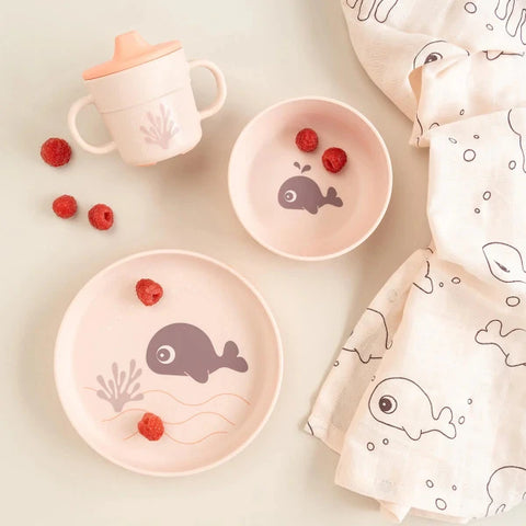 Done By Deer Foodie Dinner Set Wally Powder