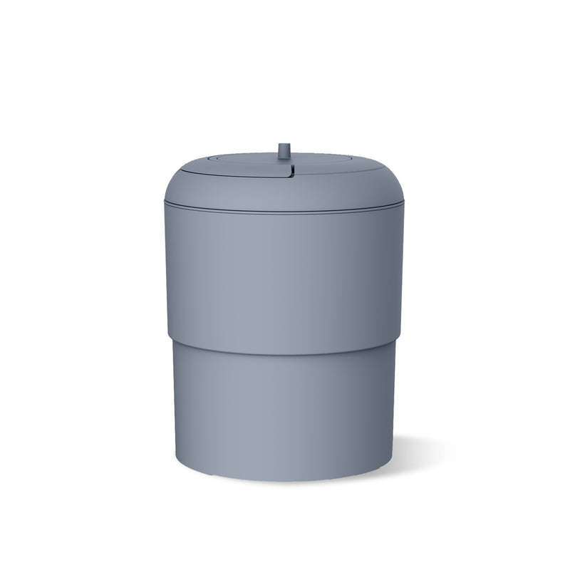 Magic Diaper Pail HEKA M Telescopic+POO5 Roll bag - Pigeon Blue