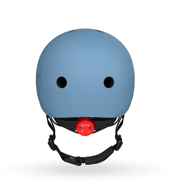 Scoot & Ride Kid Helmet S-M - Steel