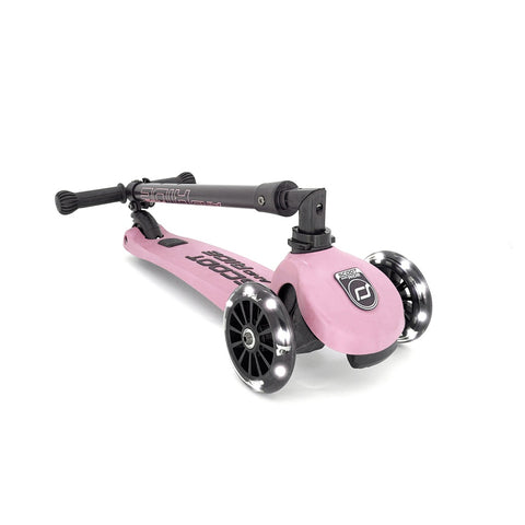Scoot & Ride Highwaykick 3 LED - Rose