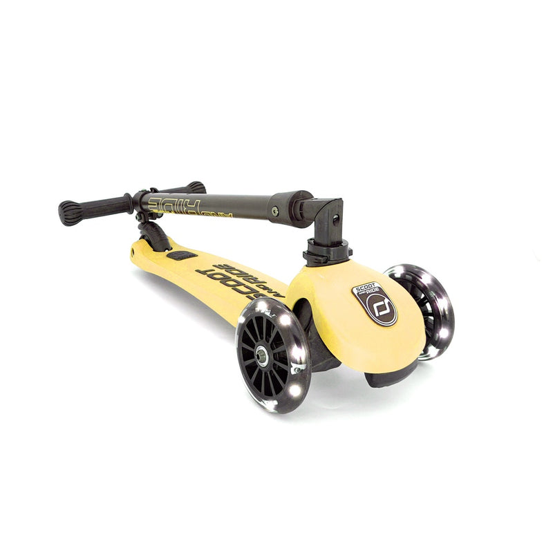 Scoot & Ride Highwaykick 3 LED - Lemon