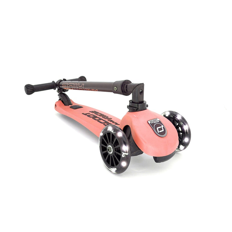 Scoot & Ride Highwaykick 3 LED - Peach