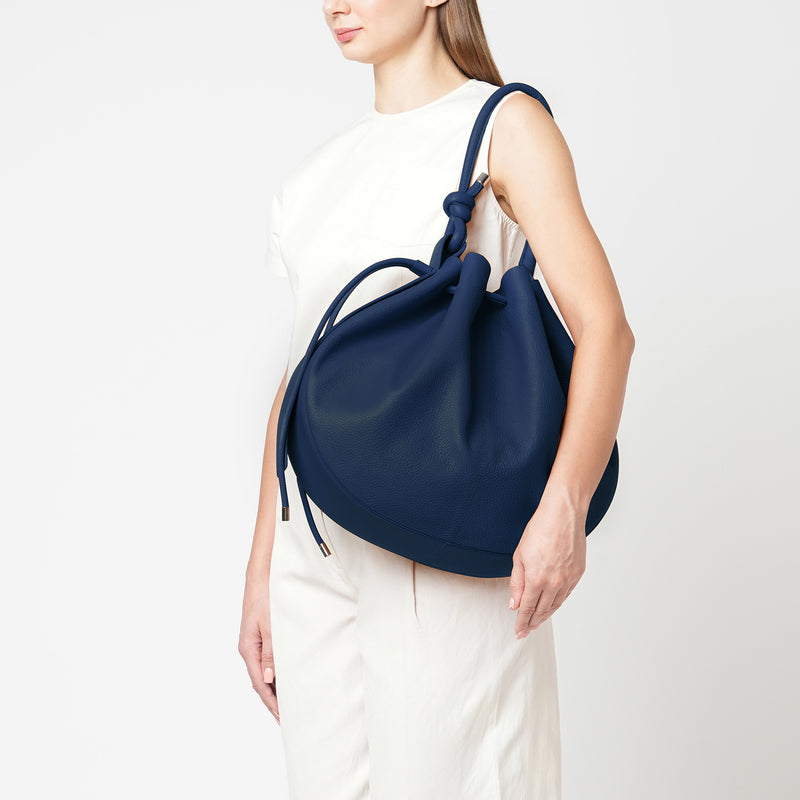 Ina Bag Medium - Pebble Navy