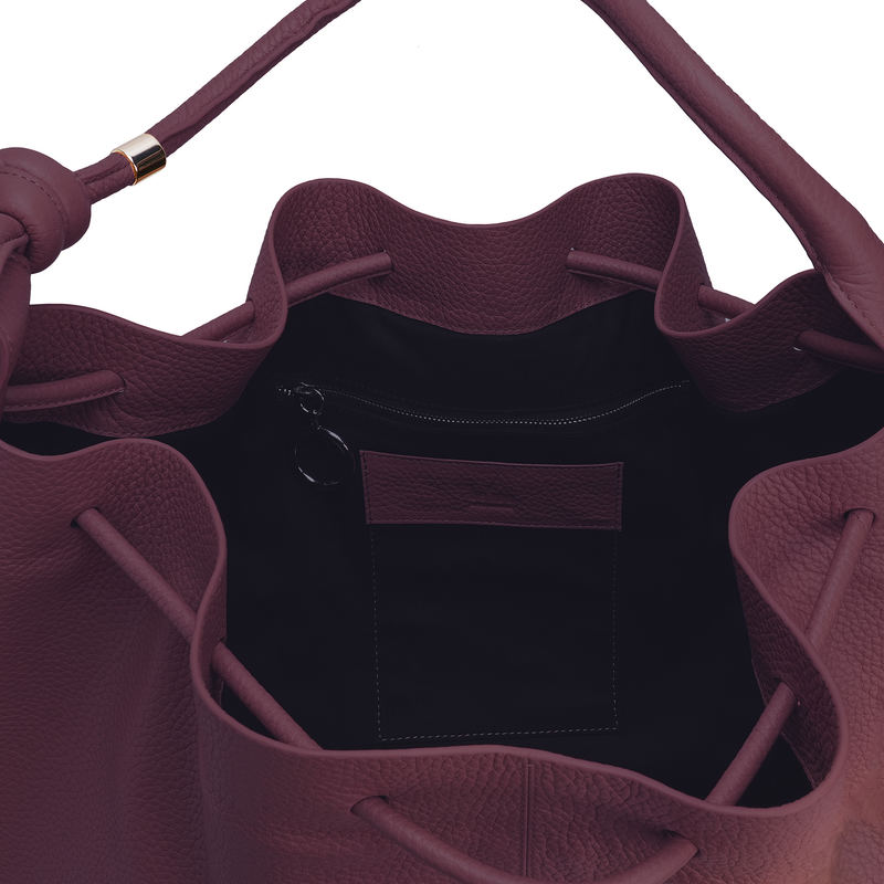 Ina Bag Large - Pebble Bordeaux