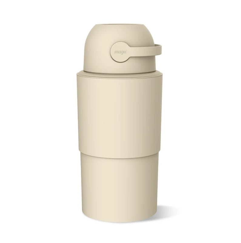 Magic Diaper Pail HEKA L Telescopic+POO5 Roll bag - Beige