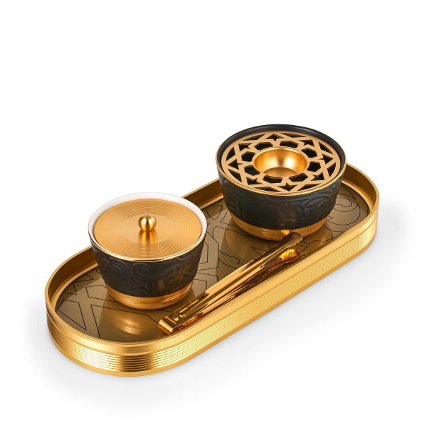 Incense Burner With Elegant Design -4pcs