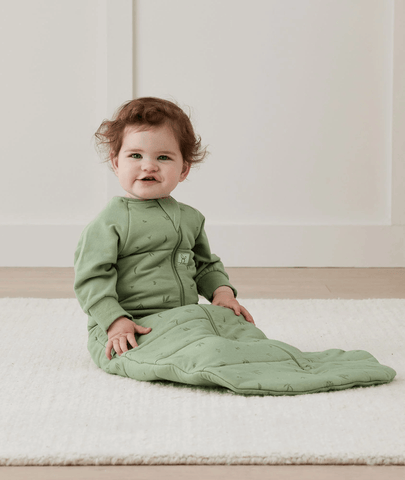 Jersey Sleeping Bag 3.5 TOG Sleeved Willow(3-12M)