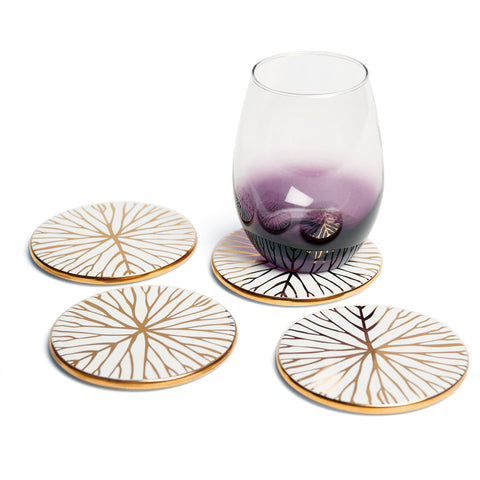 Lily Pad Coasters - Set of 4