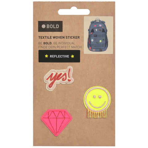 BOLD Match Textile Sticker - Diamond