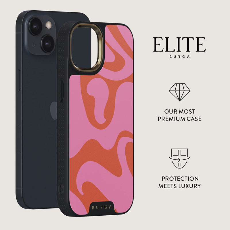 Ride the Wave Elite Gold iPhone Case (12-15 Series)