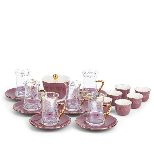 Tea And Arabic Coffee Set -19pcs