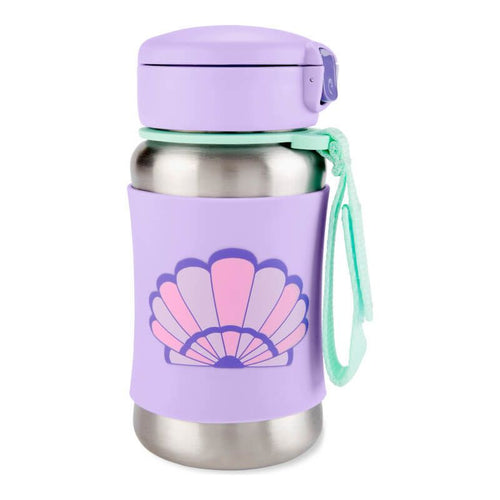 Skip Hop Spark Style SS Straw Bottle Seashell