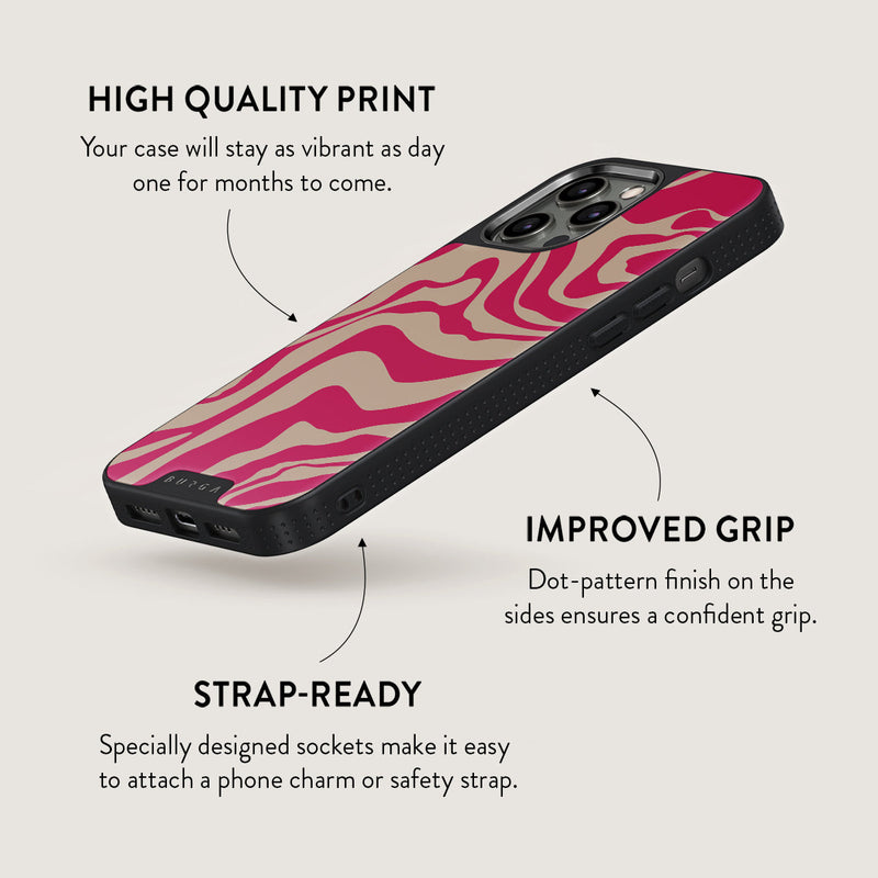 Siren Elite Gunmetal iPhone Case (12-15 Series)