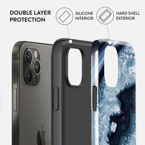 Frozen Lake Tough iPhone Case (12-15 Series)