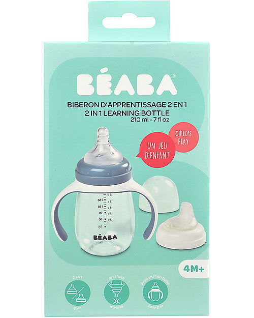 Beaba 2-in-1 Learning Cup Windy Blue