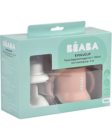 Beaba 3 in 1 Evolutive Training Cup Old Pink
