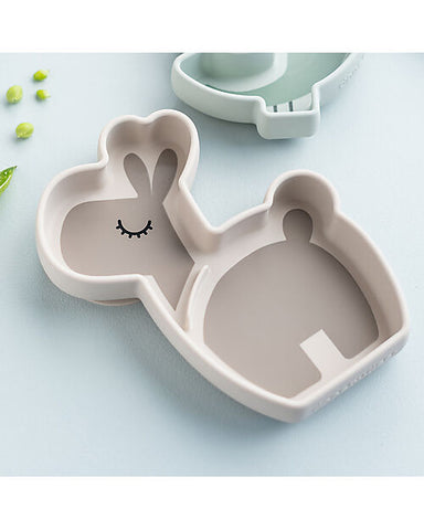 Done By Deer Silicone Stick&Stay Snack Plate Lalee Sand