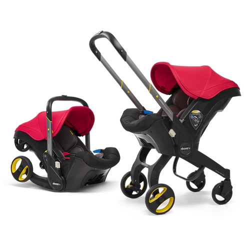 Doona+ Car Seat & Stroller - Flaming Red