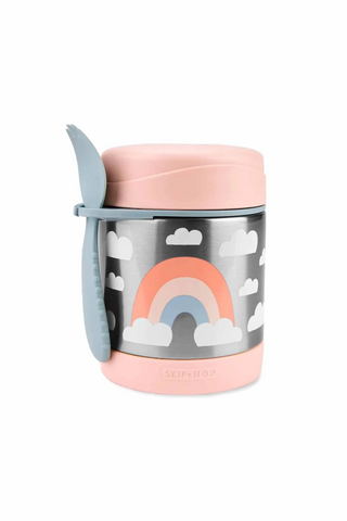 Skip Hop Spark Style Insulated Food Jar - Rainbow
