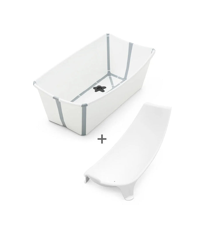 Stokke Flexi Bath + Newborn Support Bundle White