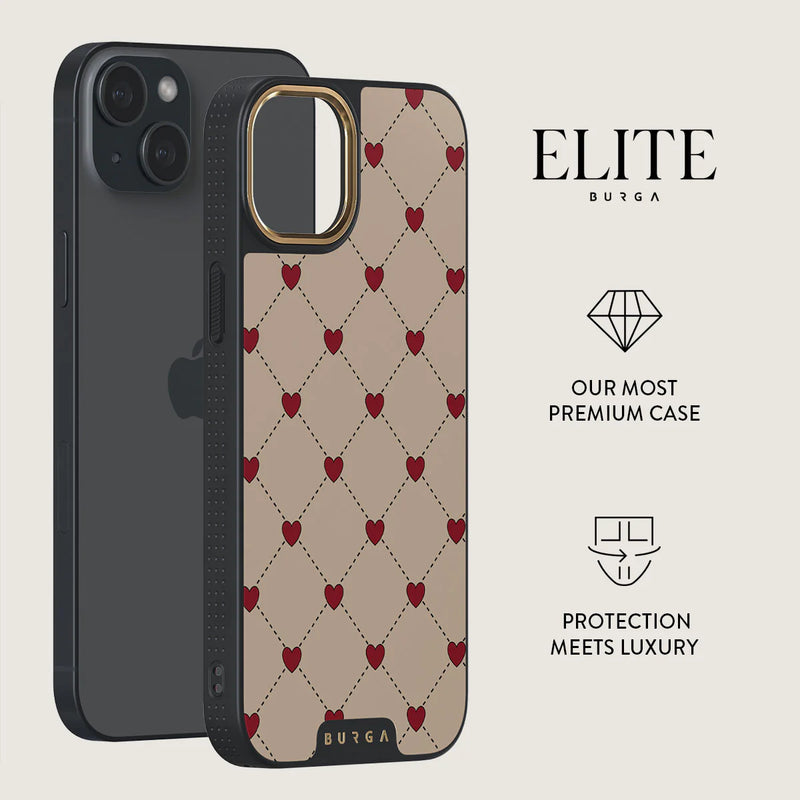 Love Letter Elite Gold iPhone Case (12-15series)