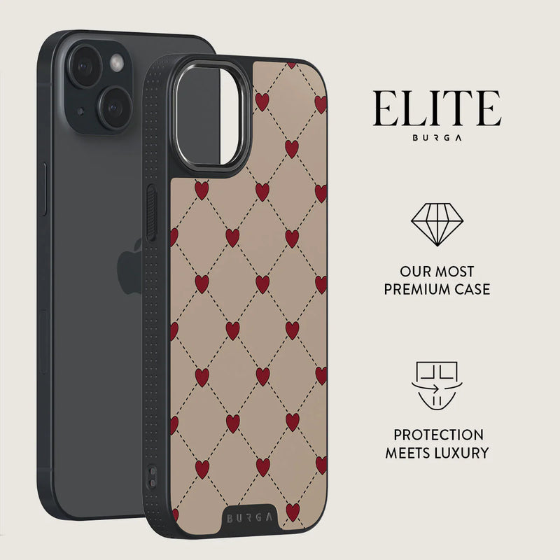 Love Letter Elite Gunmetal iPhone Case (12-15 series)