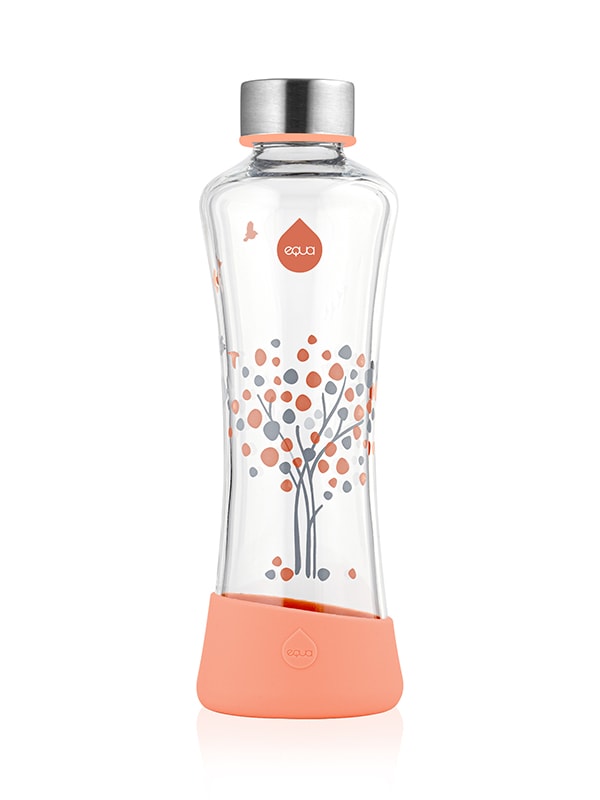Peach Tree Glass Bottle