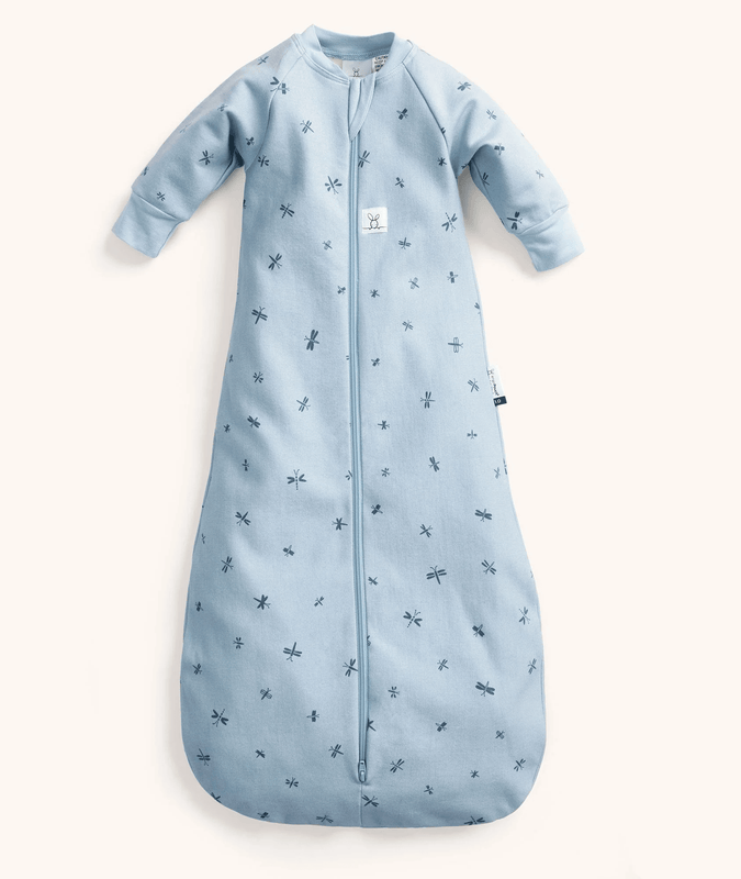 Jersey Sleeping Bag 1.0 TOG Sleeved Dragonflies(3-12M)