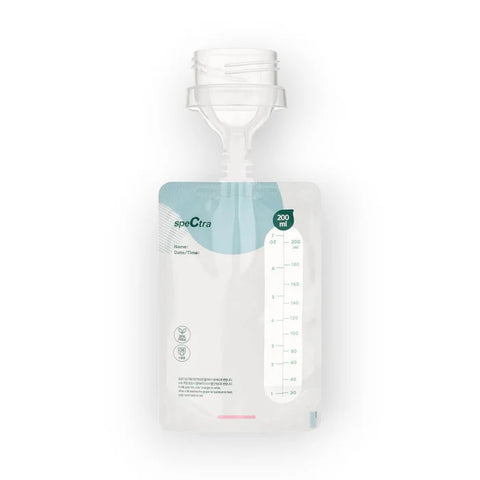 Spectra® Easy Breast Milk Storage Bags with Temperature Sensor and Connector (10 bags)