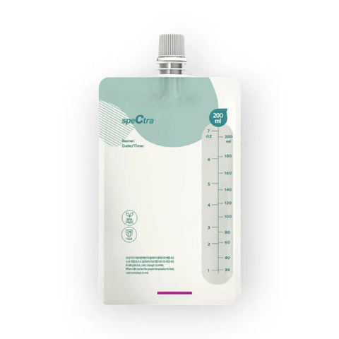 Spectra® Easy Breast Milk Storage Bags with Temperature Sensor and Connector (10 bags)