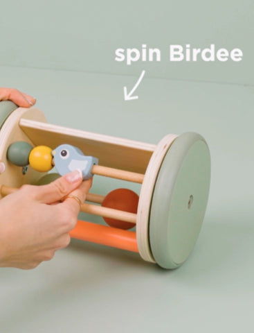 Done By Deer Rolling Activity Mirror Birdee Colour Mix