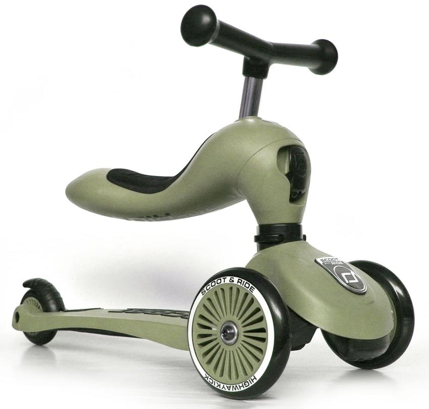 Scoot & Ride Highwaykick 1 - Olive