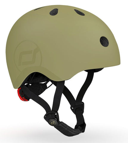 Scoot & Ride Kid Helmet S-M - Olive