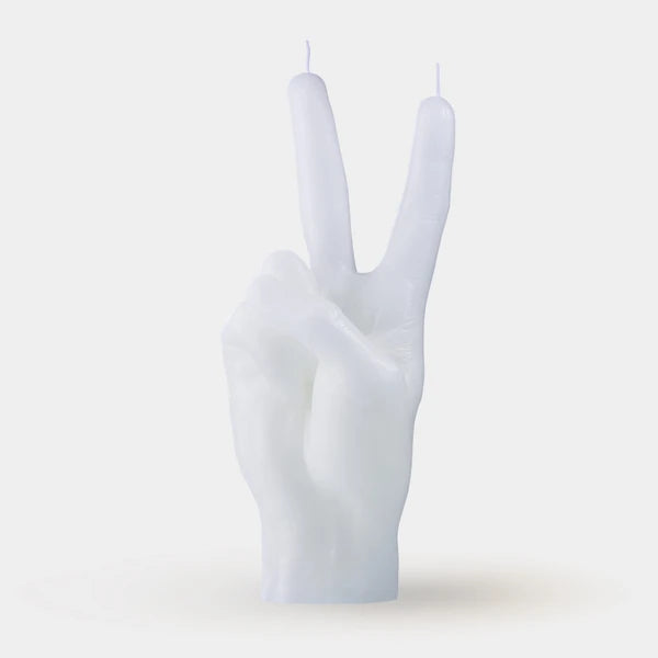 Hand Gesture Candle - Peace