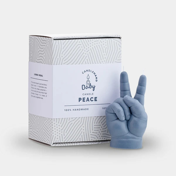 Baby Hand Candle  - Peace