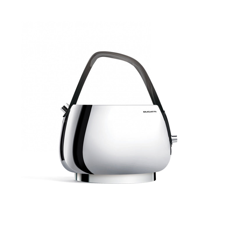 Smart kettle in white background - Jackie chrome - by Casa Bugatti