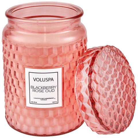 Blackberry Rose Oud Jar Candle - Large