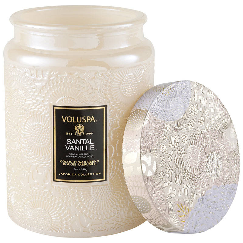 Santal Vanille Large Jar Candle