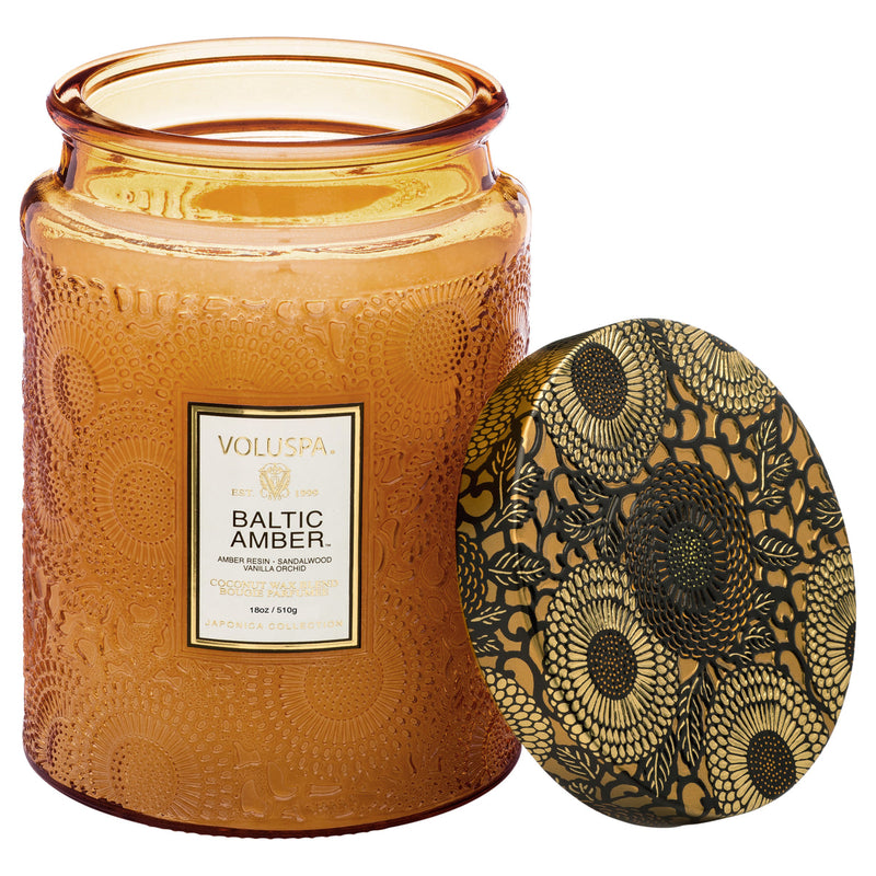 Baltic Amber Jar Candle - Large